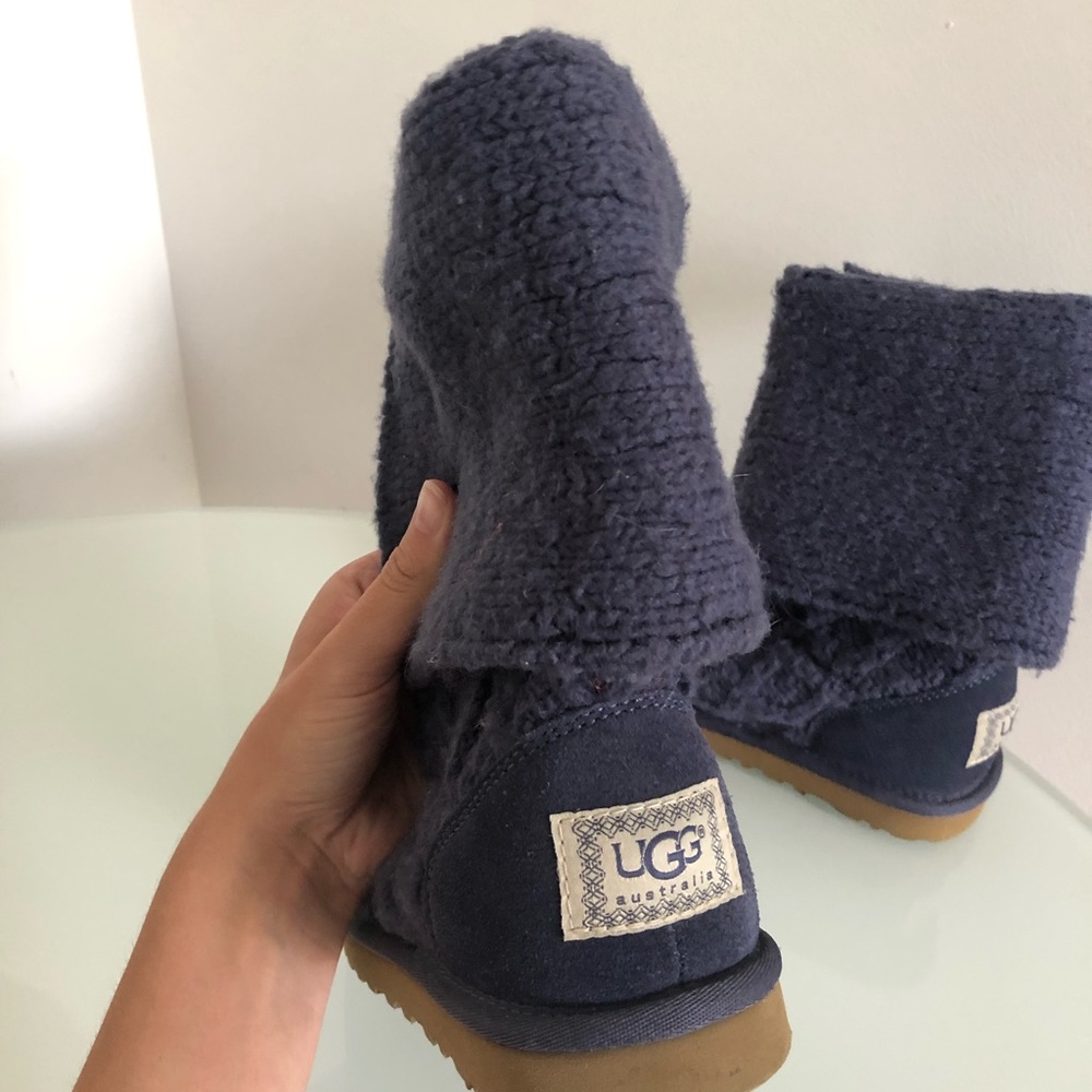 UGG Australia Lattice Cardy Knit Boot